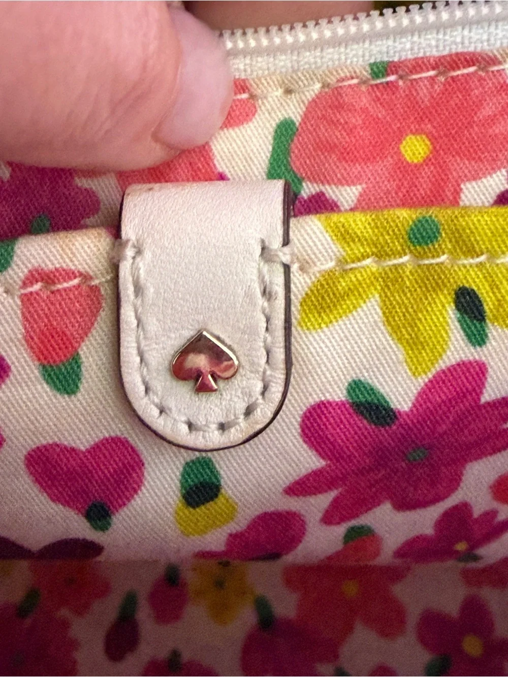 Kate Spade Sam Wicker Medium Satchel Bag Basket Tote Floral Drawstring Pink